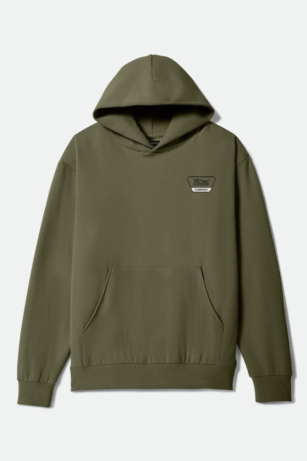 Men's Linwood Hoodie in Army/Black/Off White