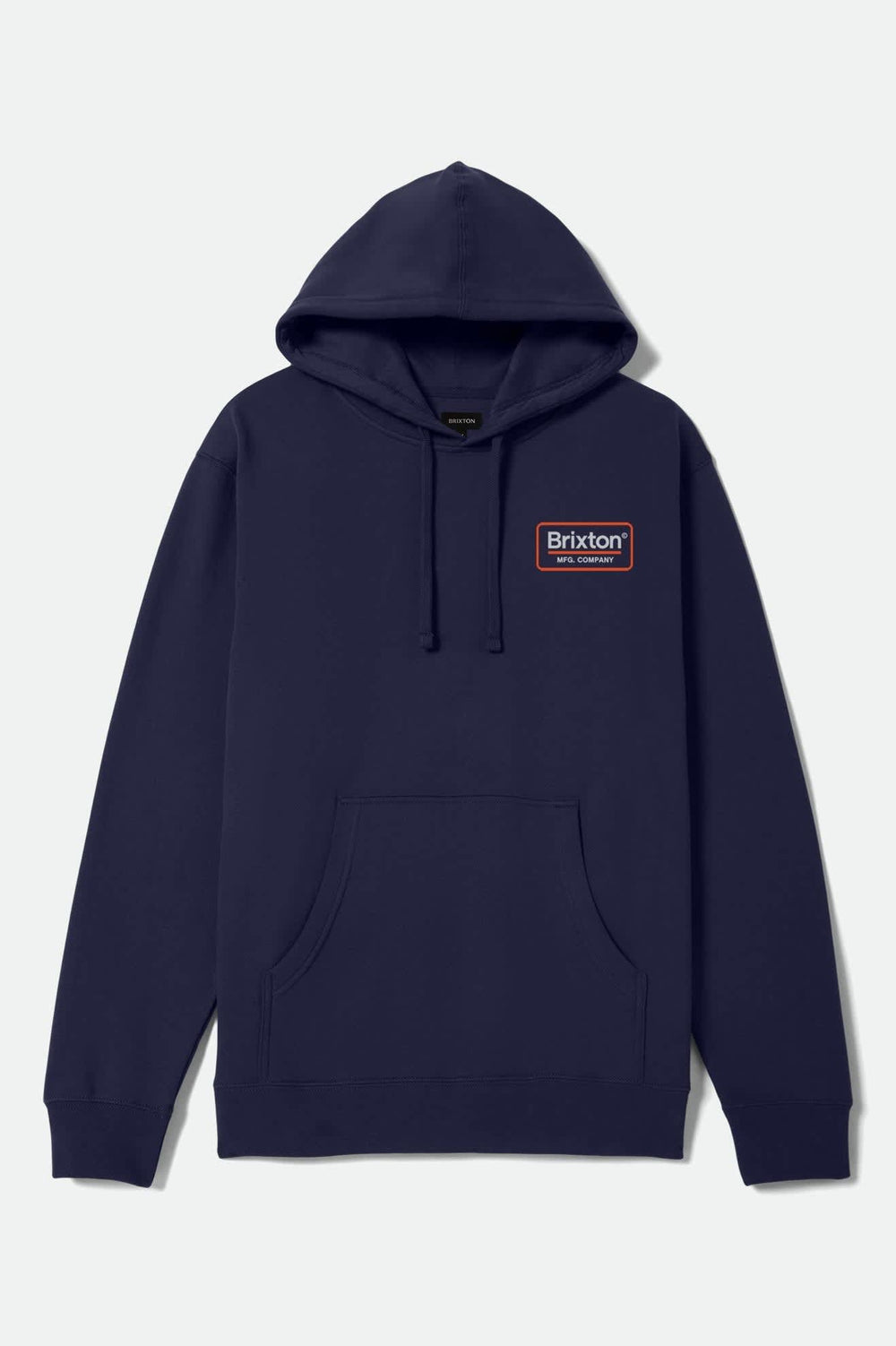 Men's Palmer Hoodie in Classic Navy/Light Grey/Orange