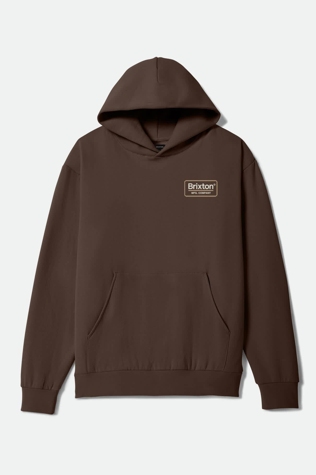 Men's Palmer Hoodie in Brown/Off White/Sand