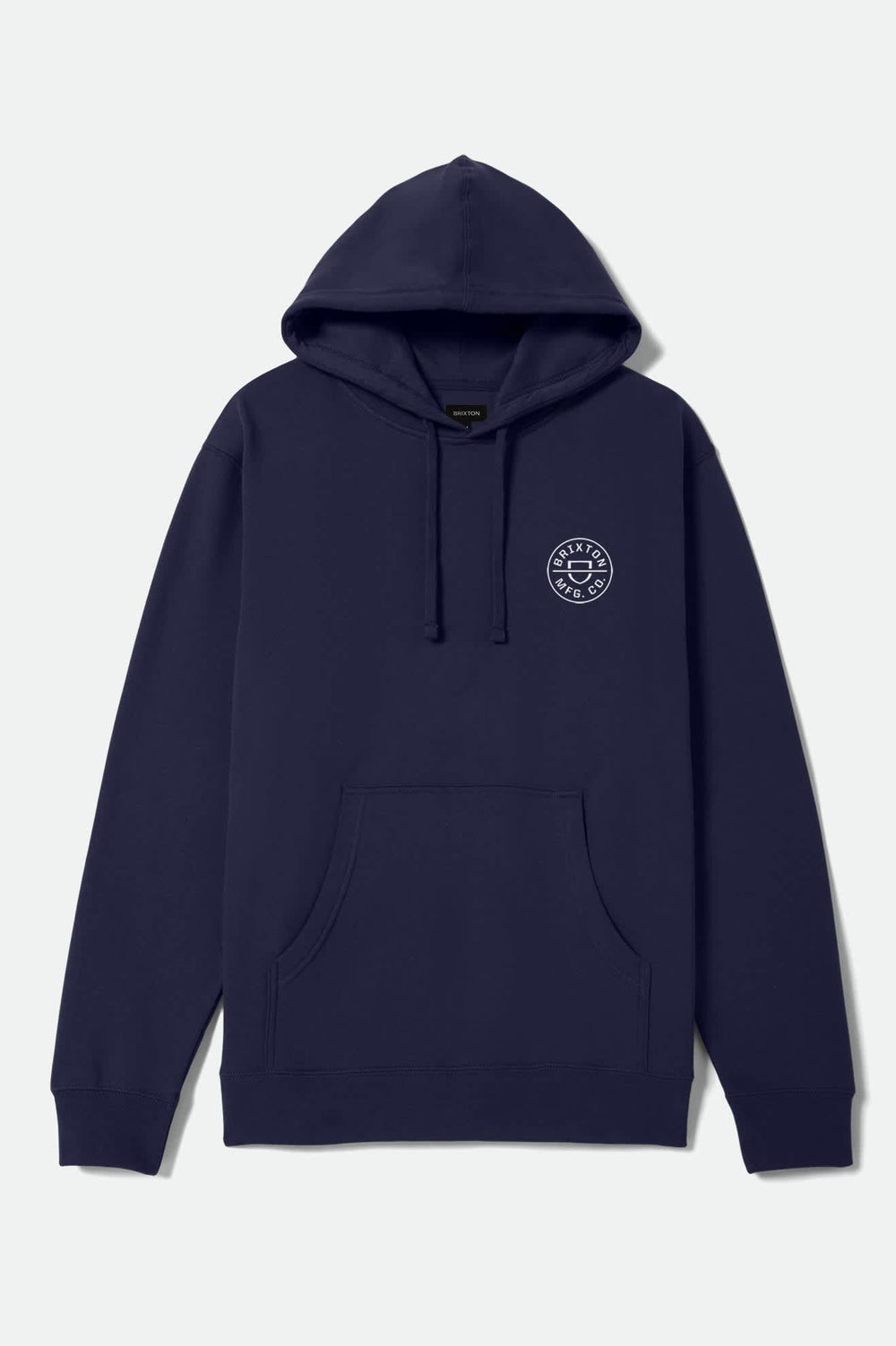 Men's Crest Hoodie in Classic Navy/White