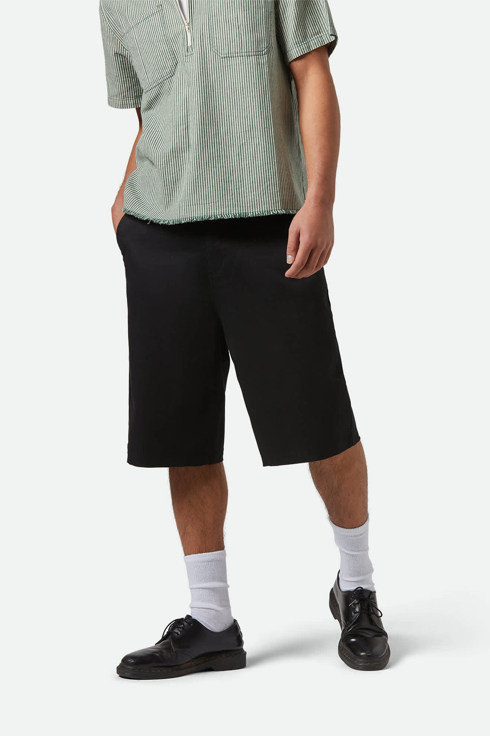 Men's Choice Chino Baggy Short in Black