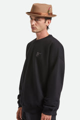 Unisex Stout Pork Pie in Tan