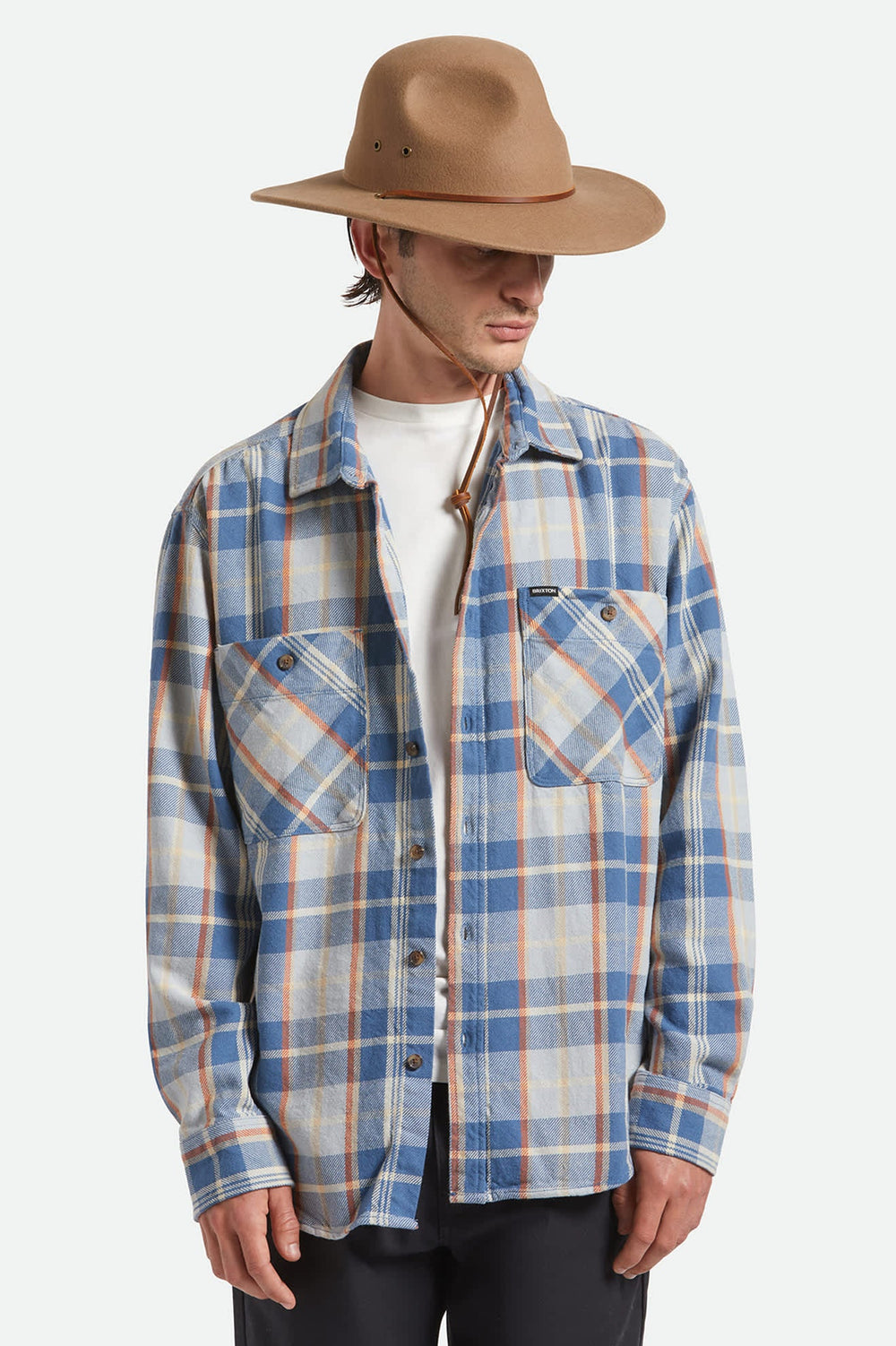 Unisex Cedar Packable WTHR GUARD™ Fedora in Khaki