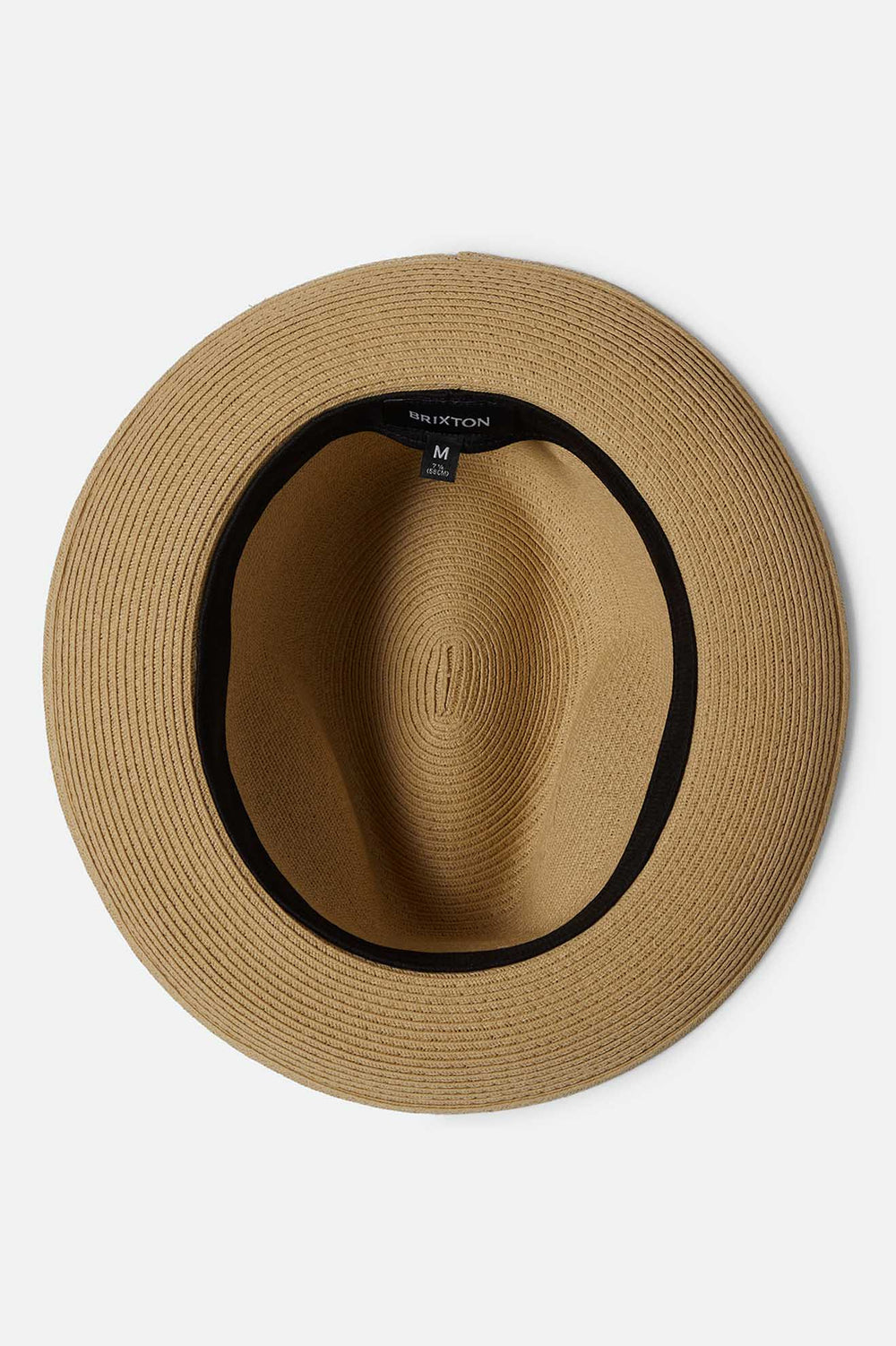 Unisex Horton Convertabrim Packable Fedora in Dark Tan/Light Brown