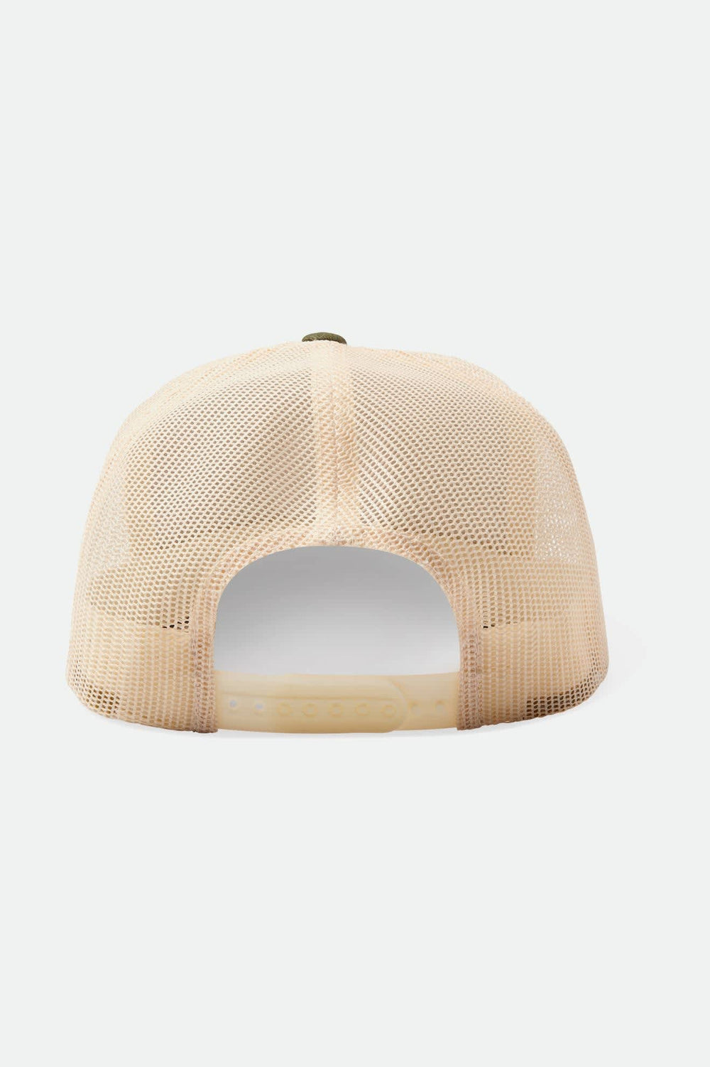 Unisex Pledge MP Mesh Cap in Military Olive/Off White