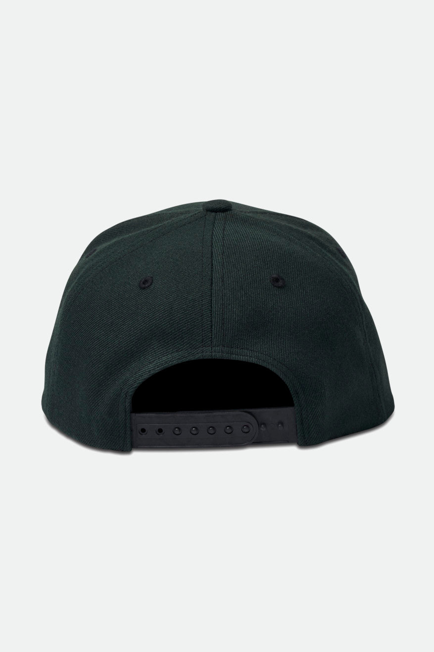Men's Crest Netplus Snapback in Black