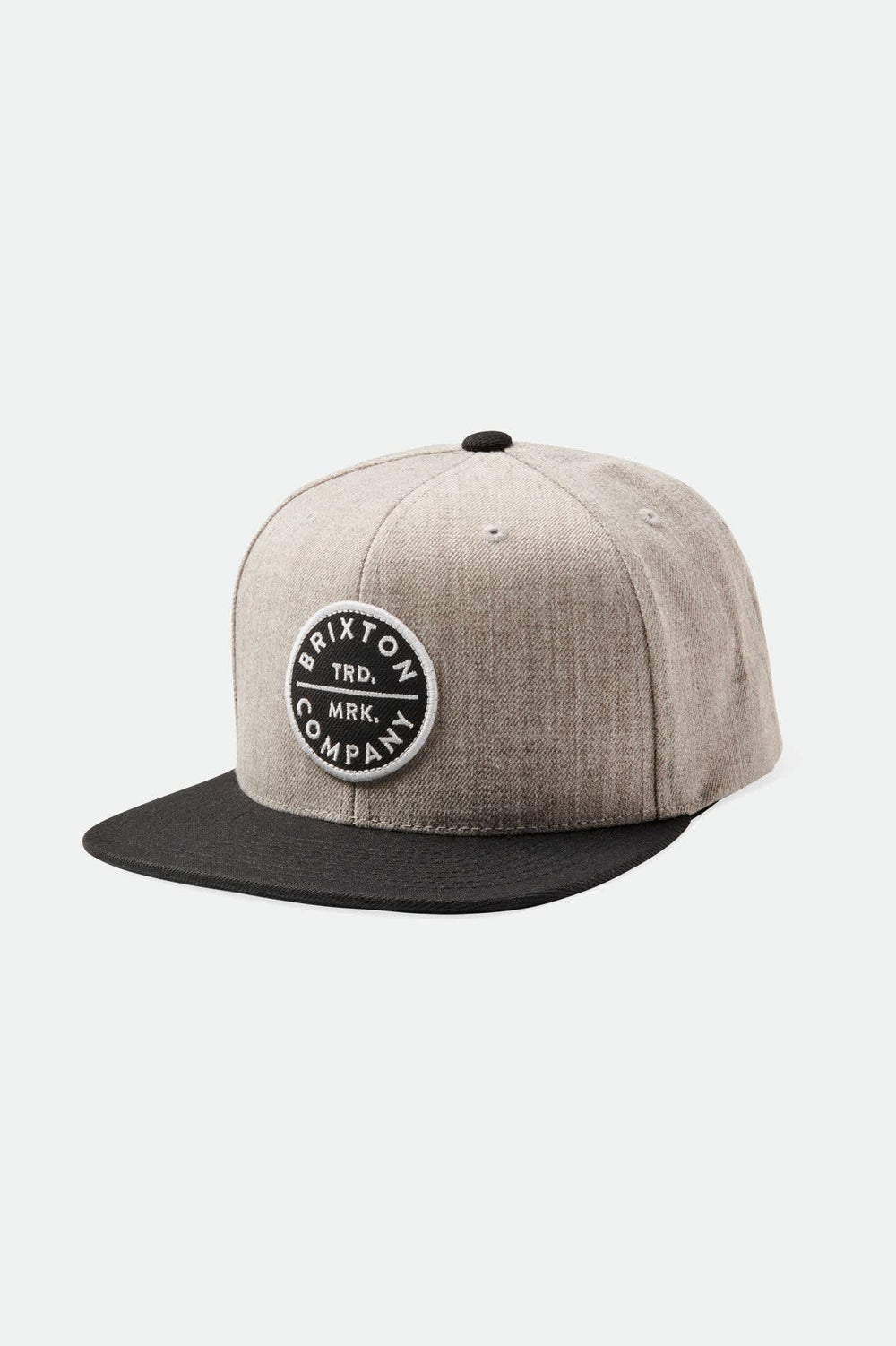 Unisex Pledge MP Snapback in Light Heather Grey/Black