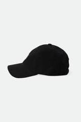 Unisex Woodburn Netplus Adjustable Hat in Black Vintage Wash