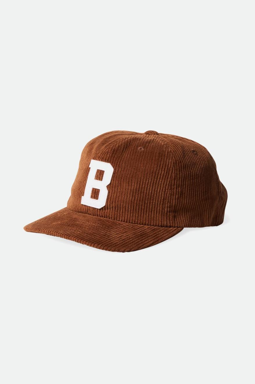 Unisex Big B Adjustable Hat in Bison Cord