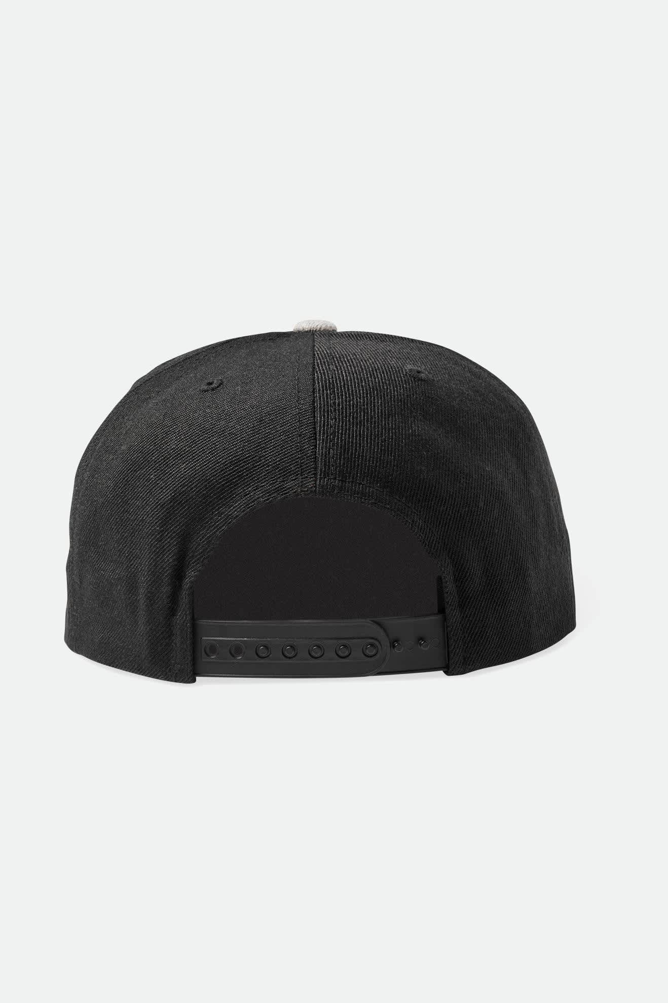 Unisex Jolt Snapback in Black/Heather Grey