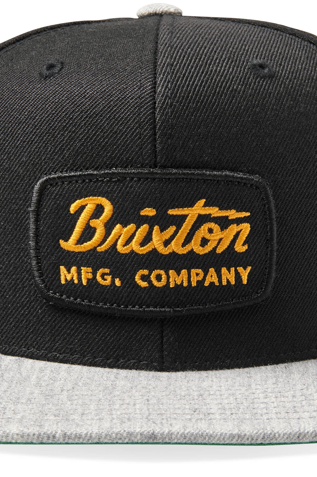 Unisex Jolt Snapback in Black/Heather Grey