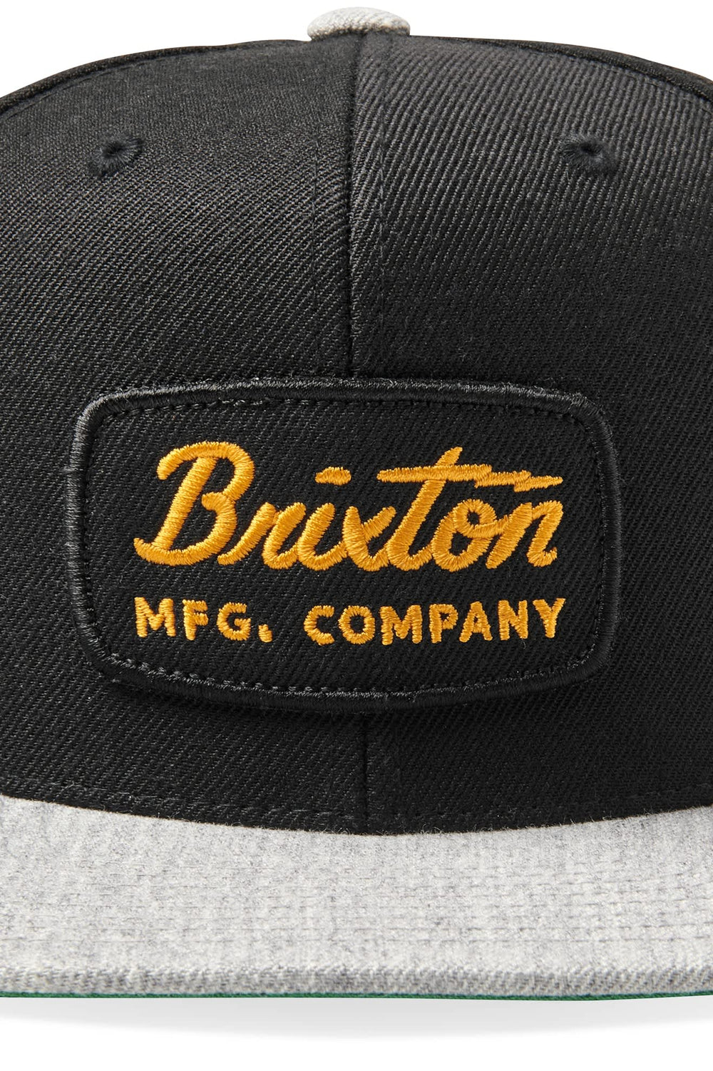 Unisex Jolt Snapback in Black/Heather Grey