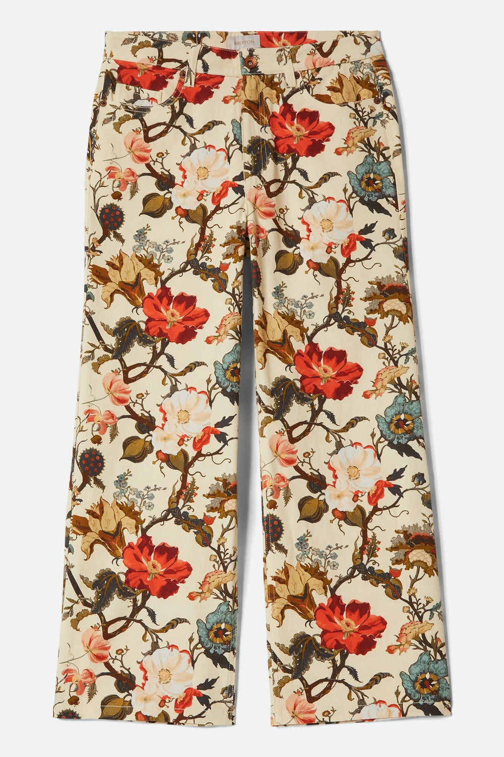 Women's Margo Cropped 5-Pocket Pant in Botanical Floral