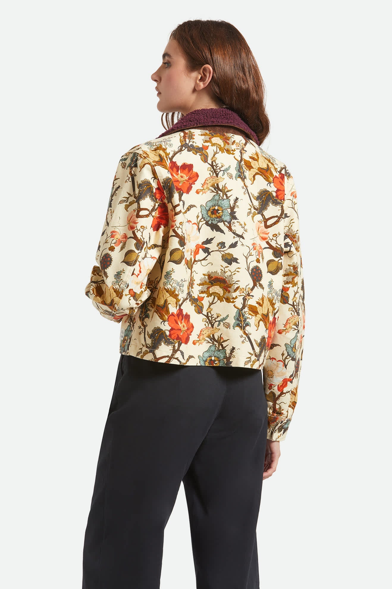 Women's Mechanics Garage Zip Jacket in Botanical Floral