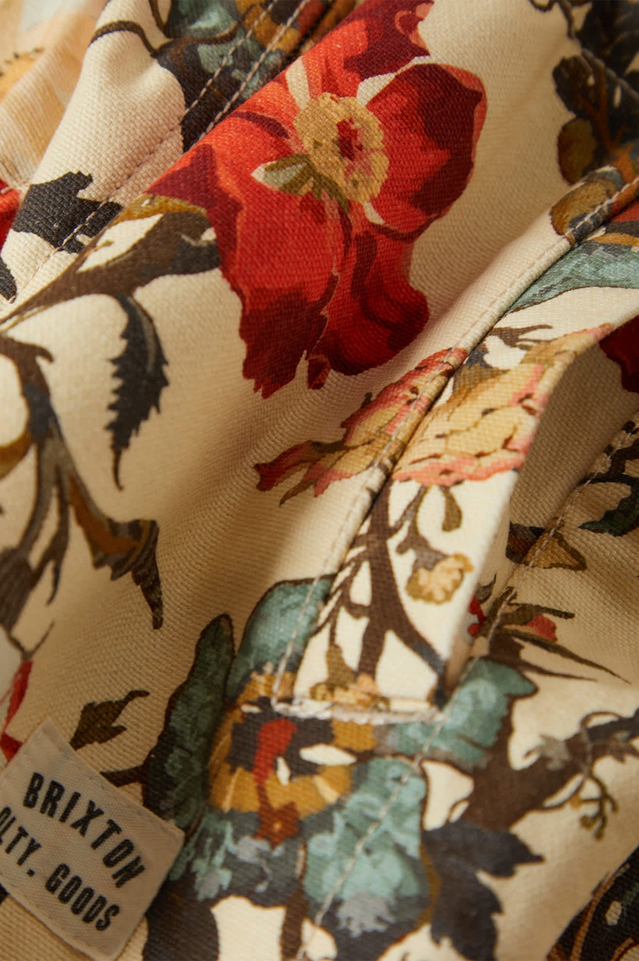 Women's Mechanics Garage Zip Jacket in Botanical Floral