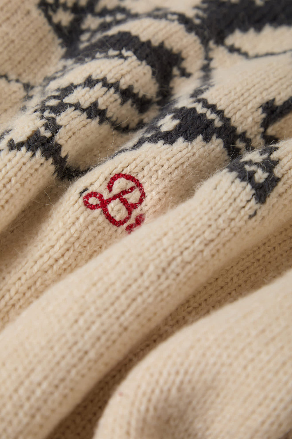 Women's Brixton Ranching Club Crew Sweater in Whitecap