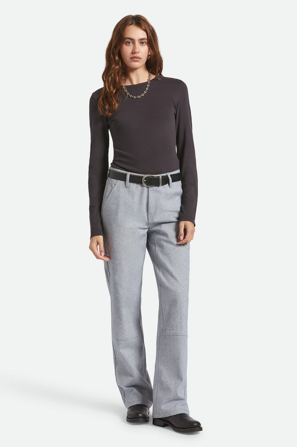 Women's Essex Patched Painter Pant in Brushed Blue