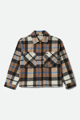 Women's Bowery Soft Brushed Flannel in Washed Black/Sand
