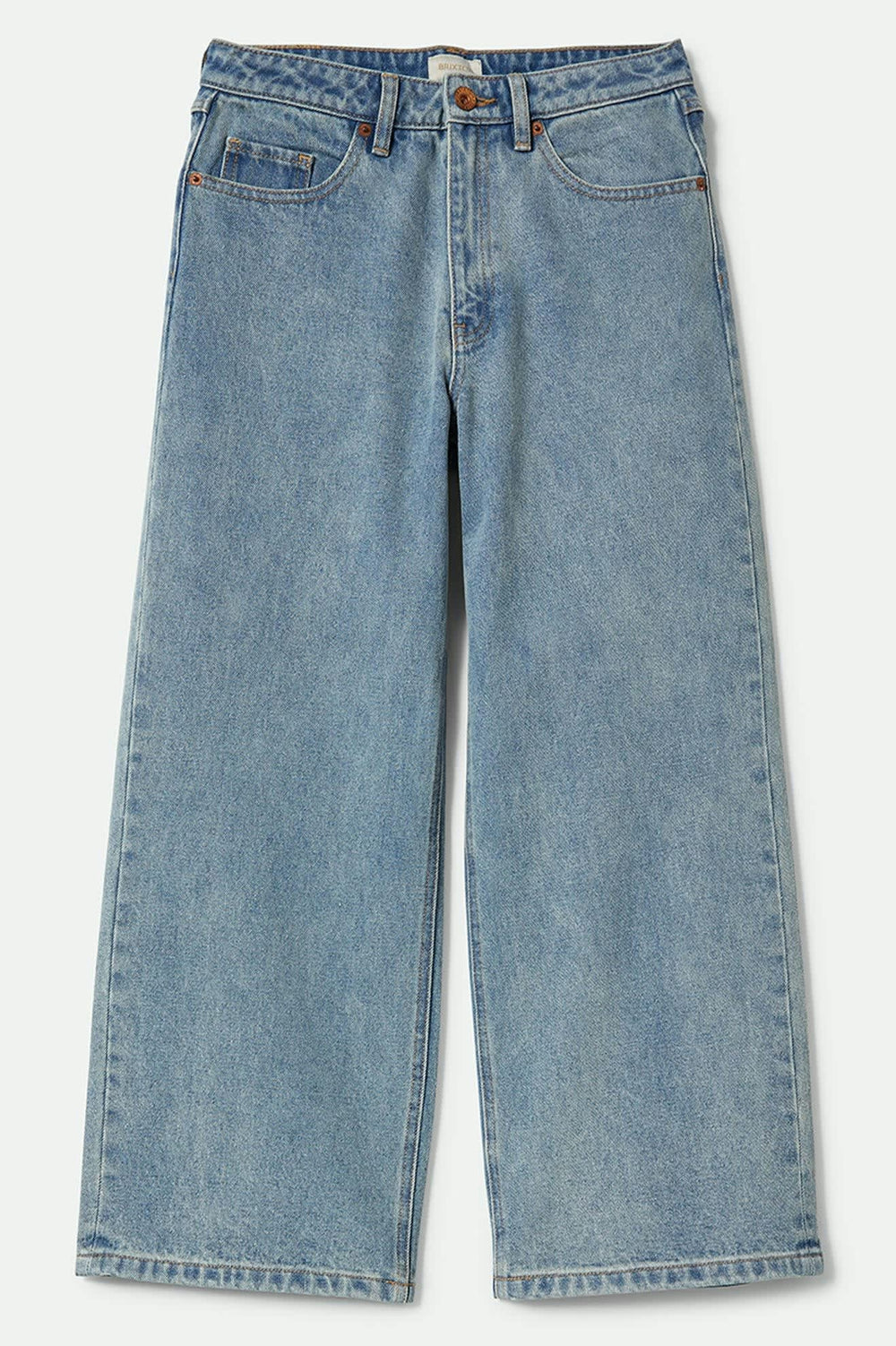 Women's Margo Cropped 5-Pocket Pant in Light Denim