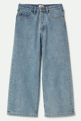 Women's Margo Cropped 5-Pocket Pant in Light Denim