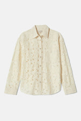 Women's East Side Boxy L/S Button Down in Whitecap