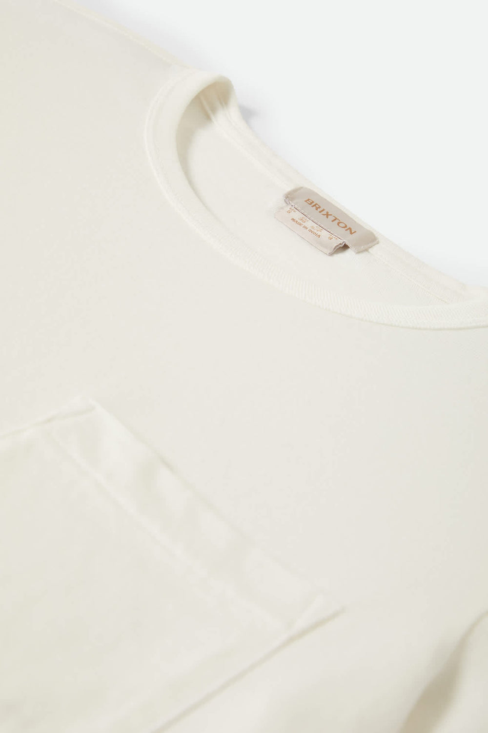 Women's Carefree Organic Garment Dye Perfect T-Shirt in Off White