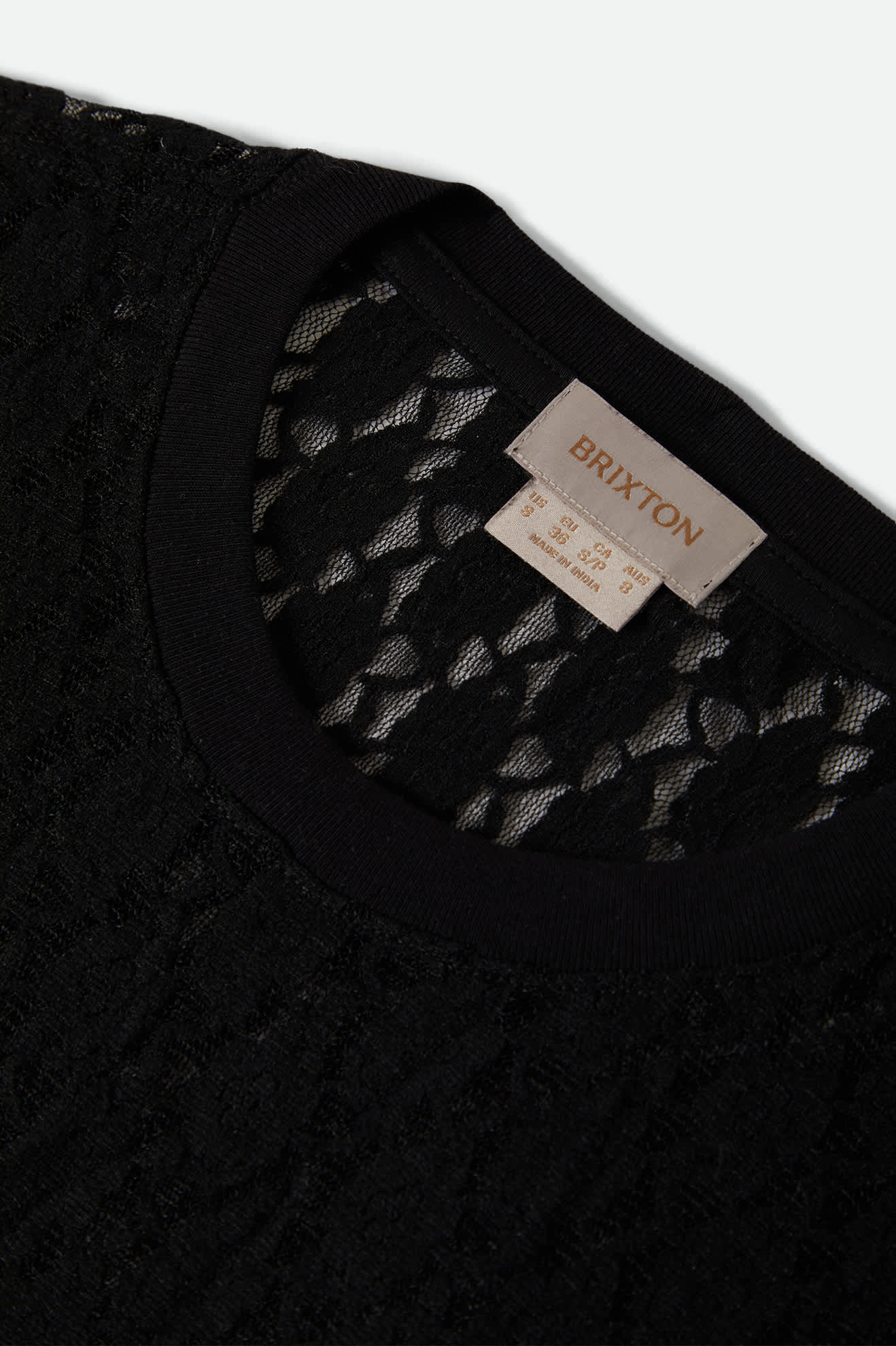 Women's Dolly Slim Long Sleeve Knit T-Shirt in Black