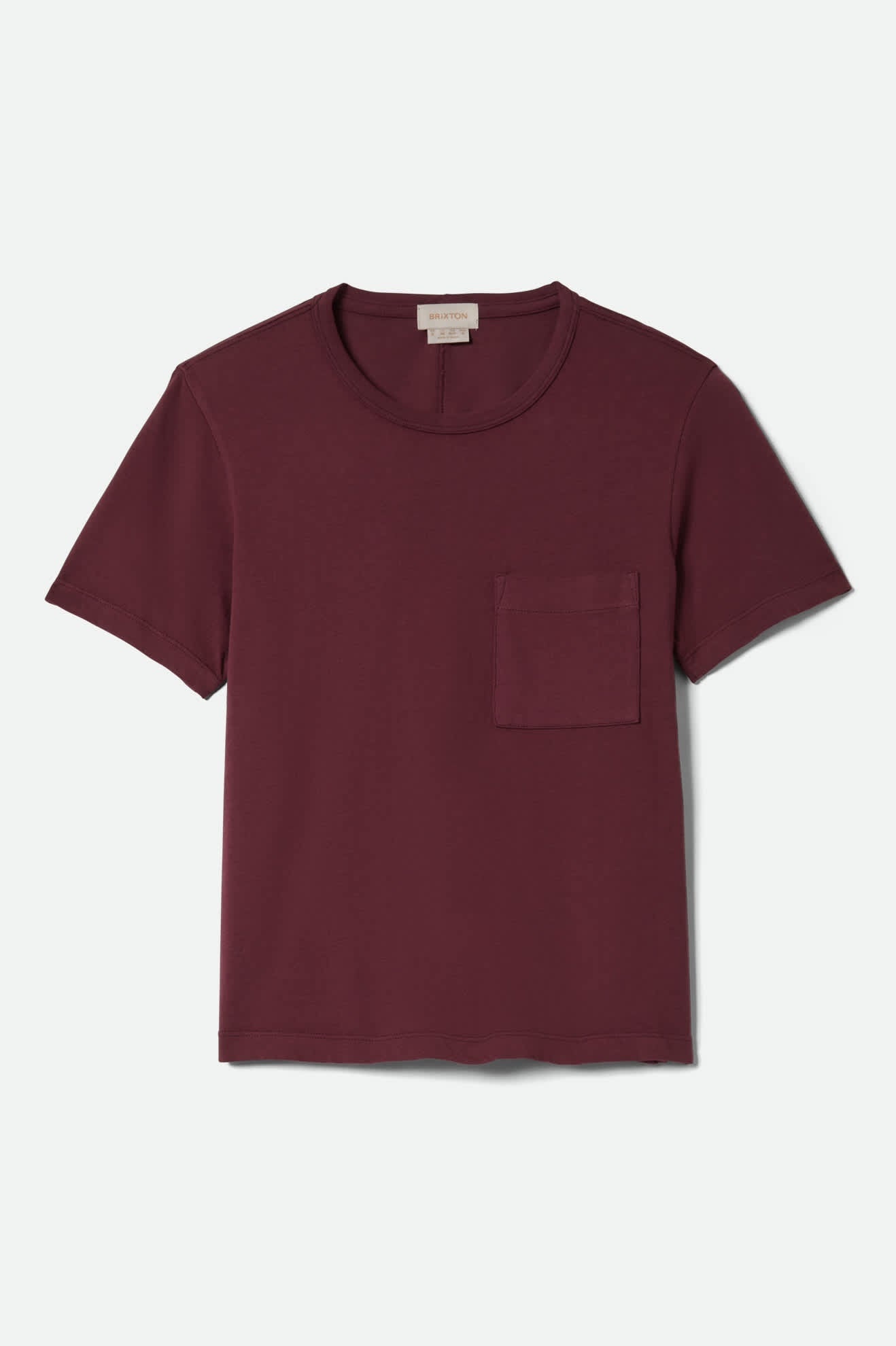 Women's Carefree Organic Garment Dye Perfect T-Shirt in Port