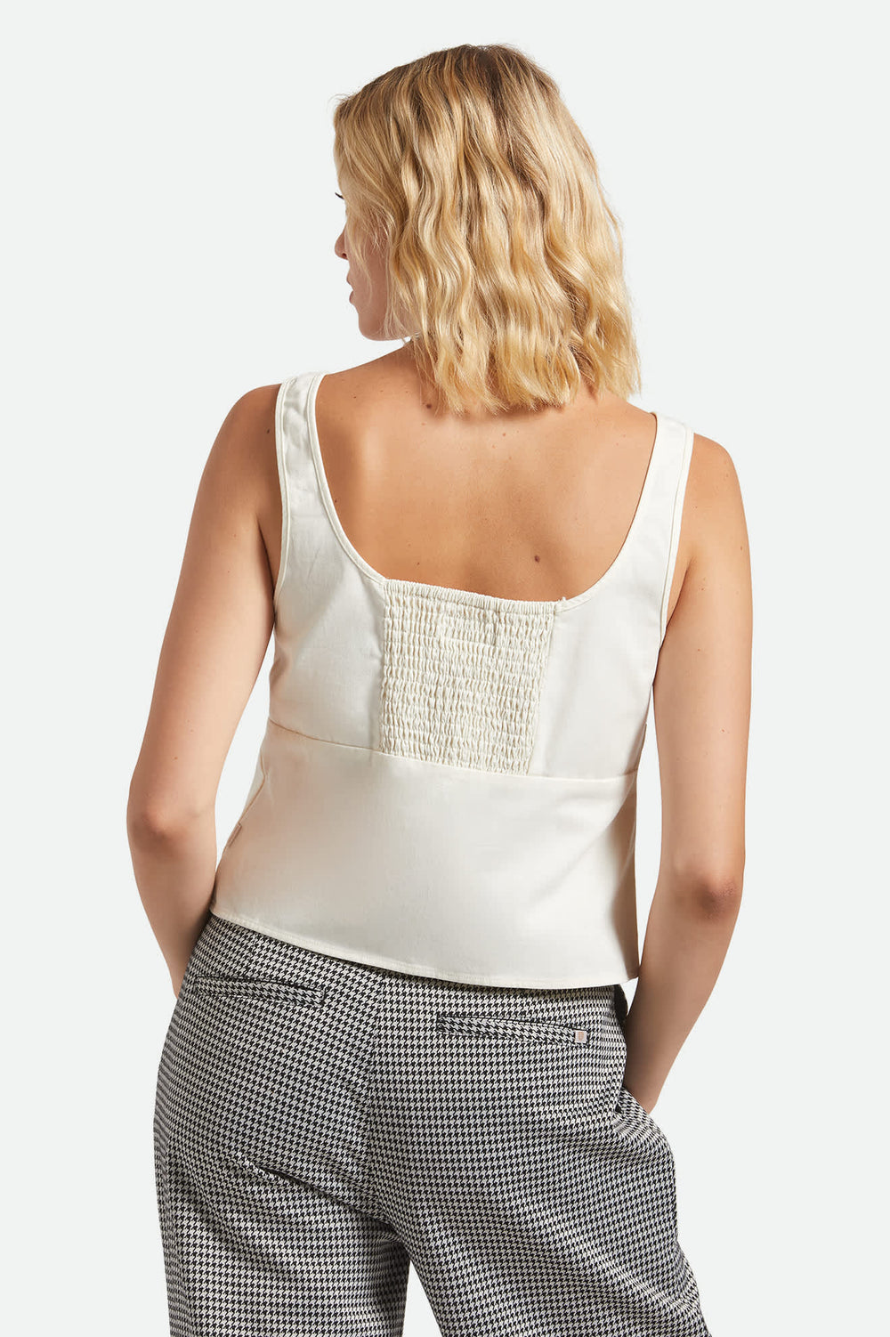 Women's Magnolia Tie Top in Off White