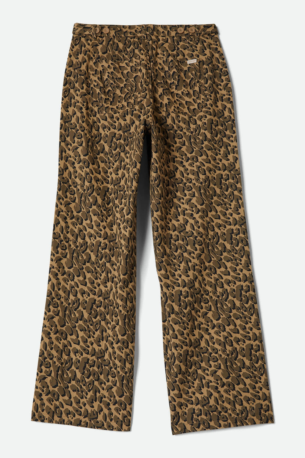 Women's Jane Utility Wide Leg Pant in Brown Cheetah
