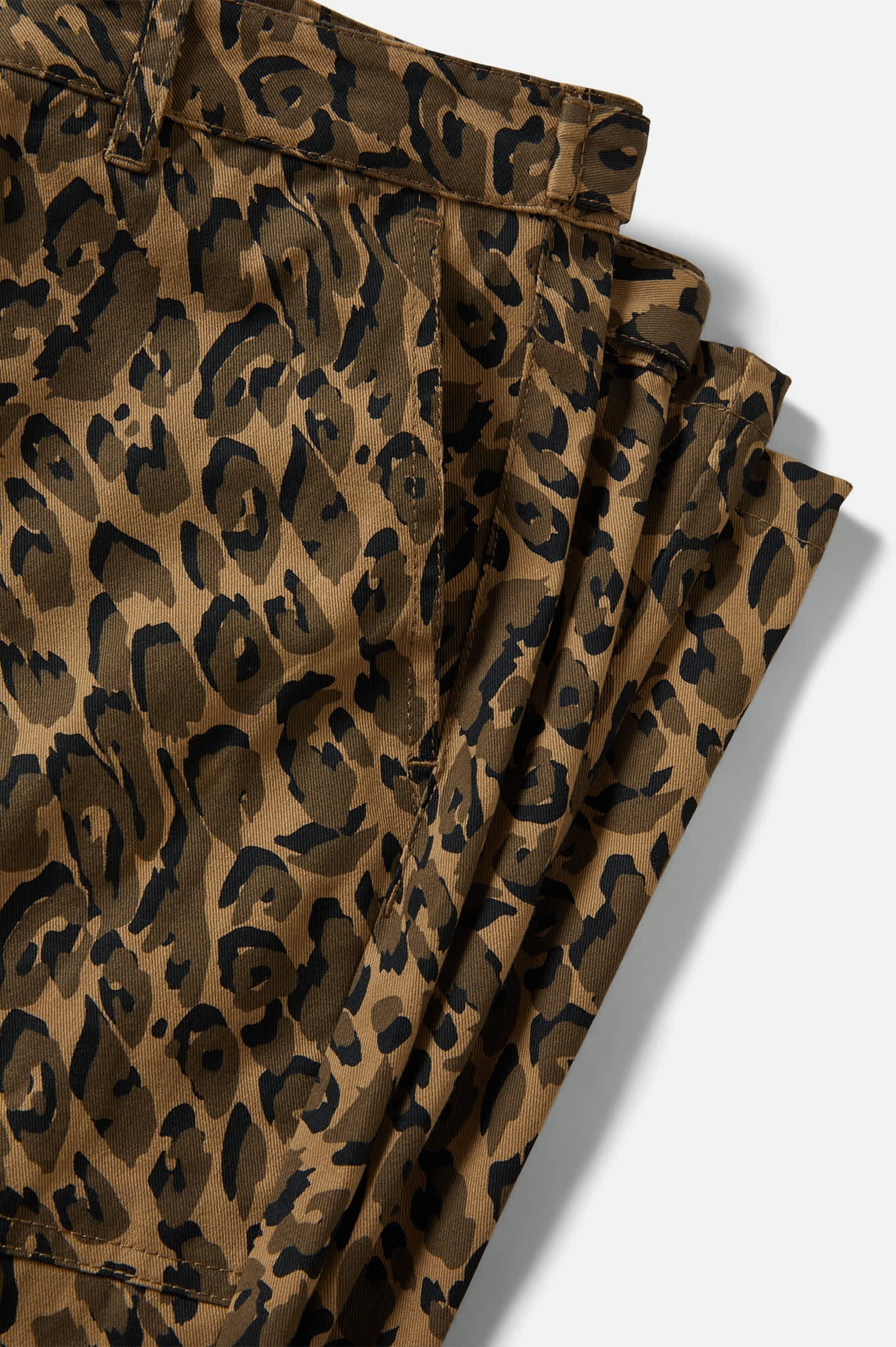 Women's Jane Utility Wide Leg Pant in Brown Cheetah