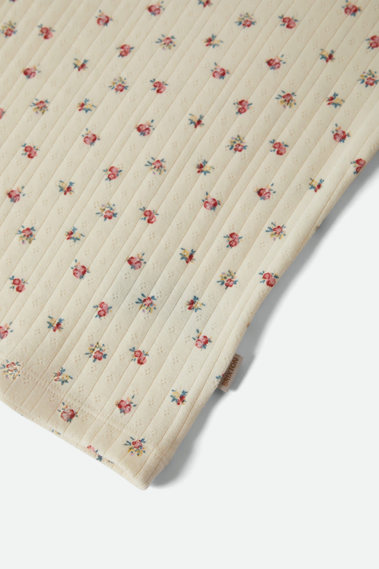 Women's Off Duty A-Tank in Floral Pointelle