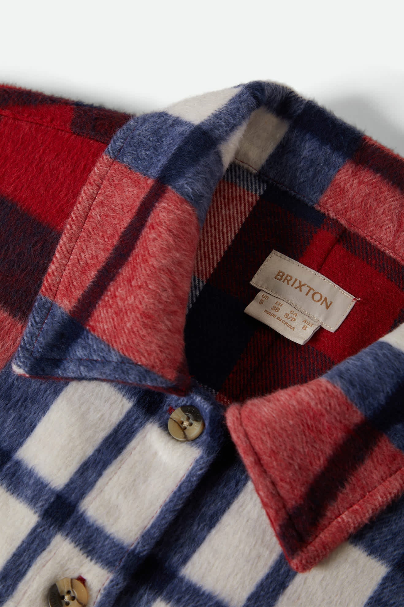Women's Bowery Soft Brushed Flannel in Adrenaline Rush/Navy
