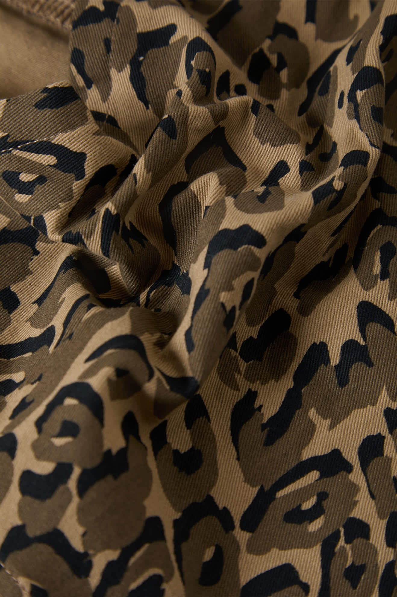 Women's Magnolia Tie Top in Brown Cheetah