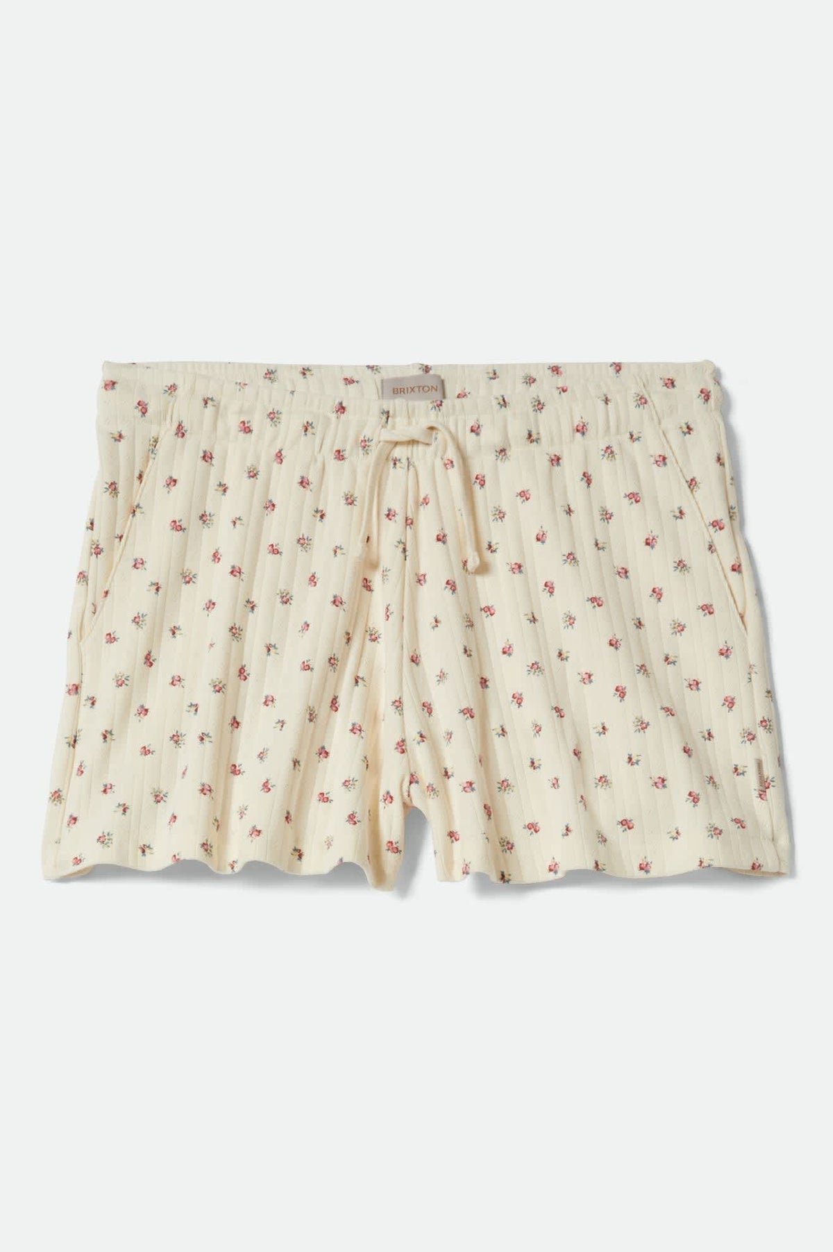 Women's Off Duty Lounge Short in Floral Pointelle