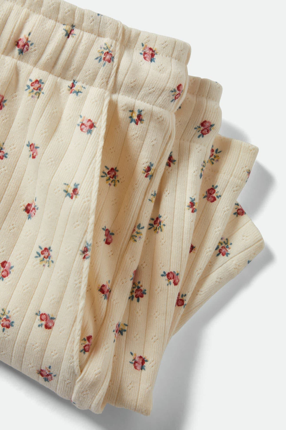 Women's Off Duty Lounge Short in Floral Pointelle