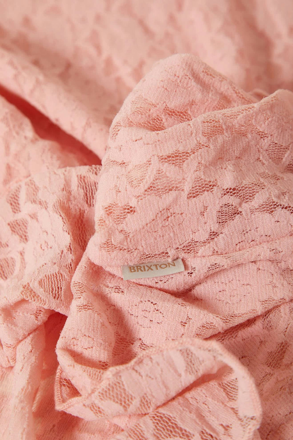 Women's Dolly Slim Long Sleeve Knit T-Shirt in Mellow Rose