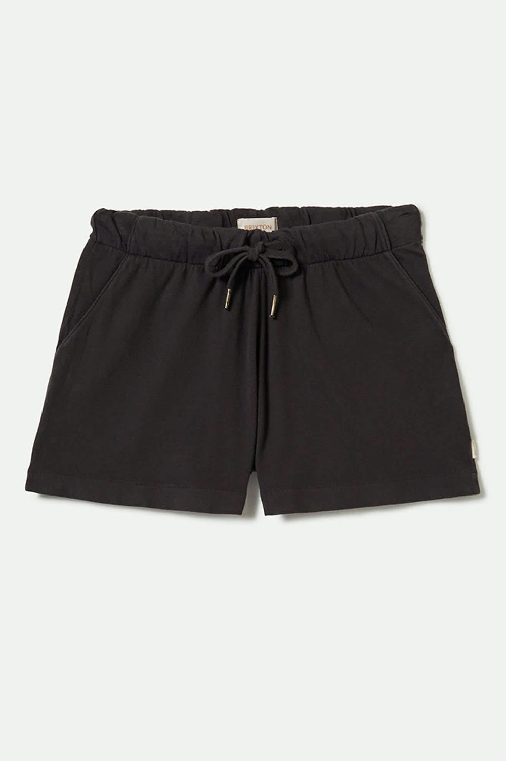 Women's Carefree Organic Garment Dyed Lounge Short in Black