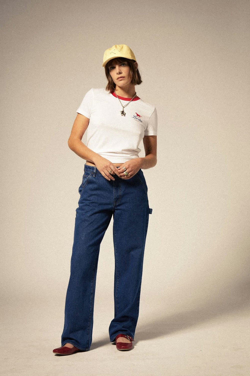 Women's Essex Painter Pant in Medium Denim