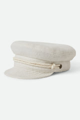 Women's Kayla Cap in Off White Boucle