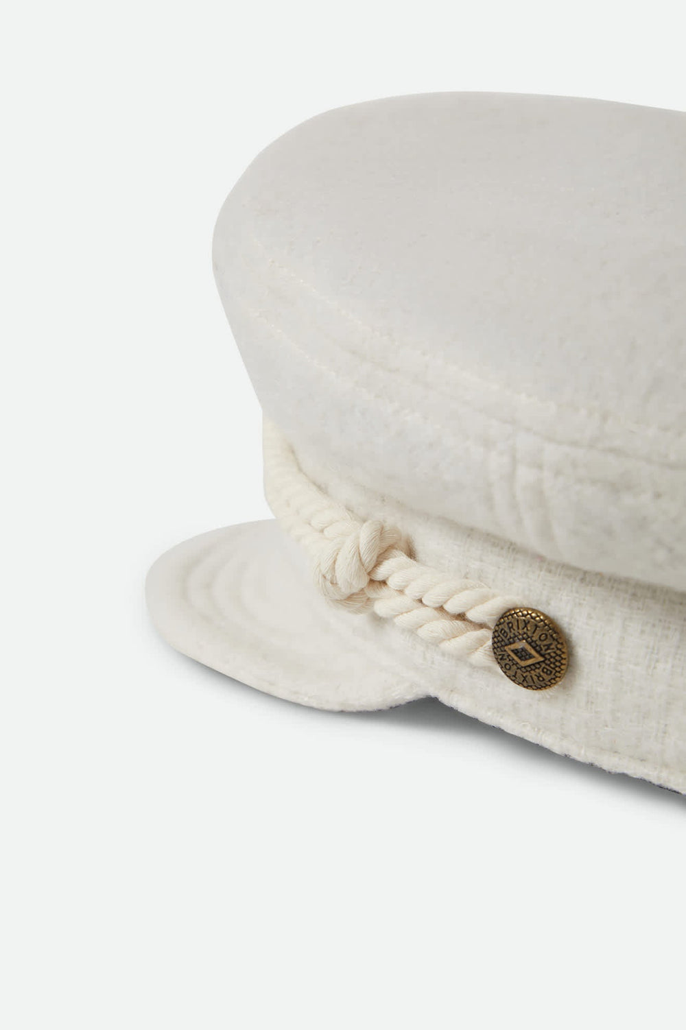 Women's Kayla Cap in Off White Boucle