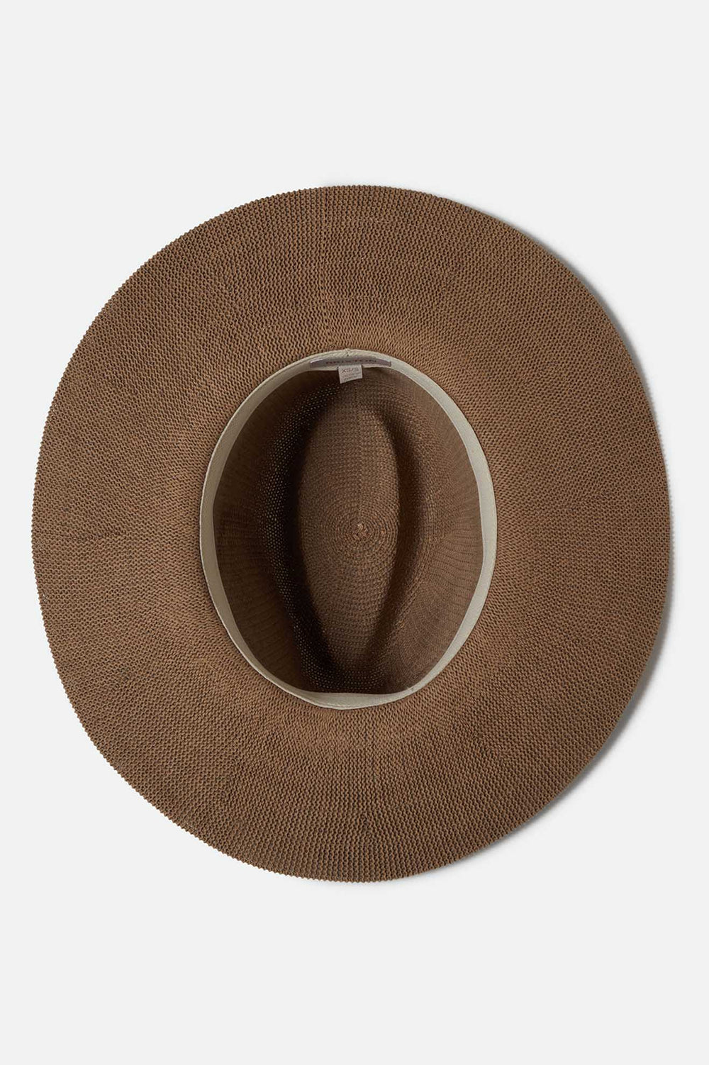 Women's Lyons Knit Packable Hat in Dark Tan/Black