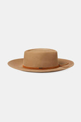 Women's Brenton Convertabrim Fedora in Tobacco Brown