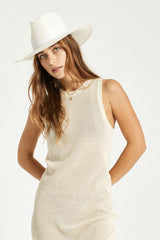 Harper Panama Straw Hat - Panama White