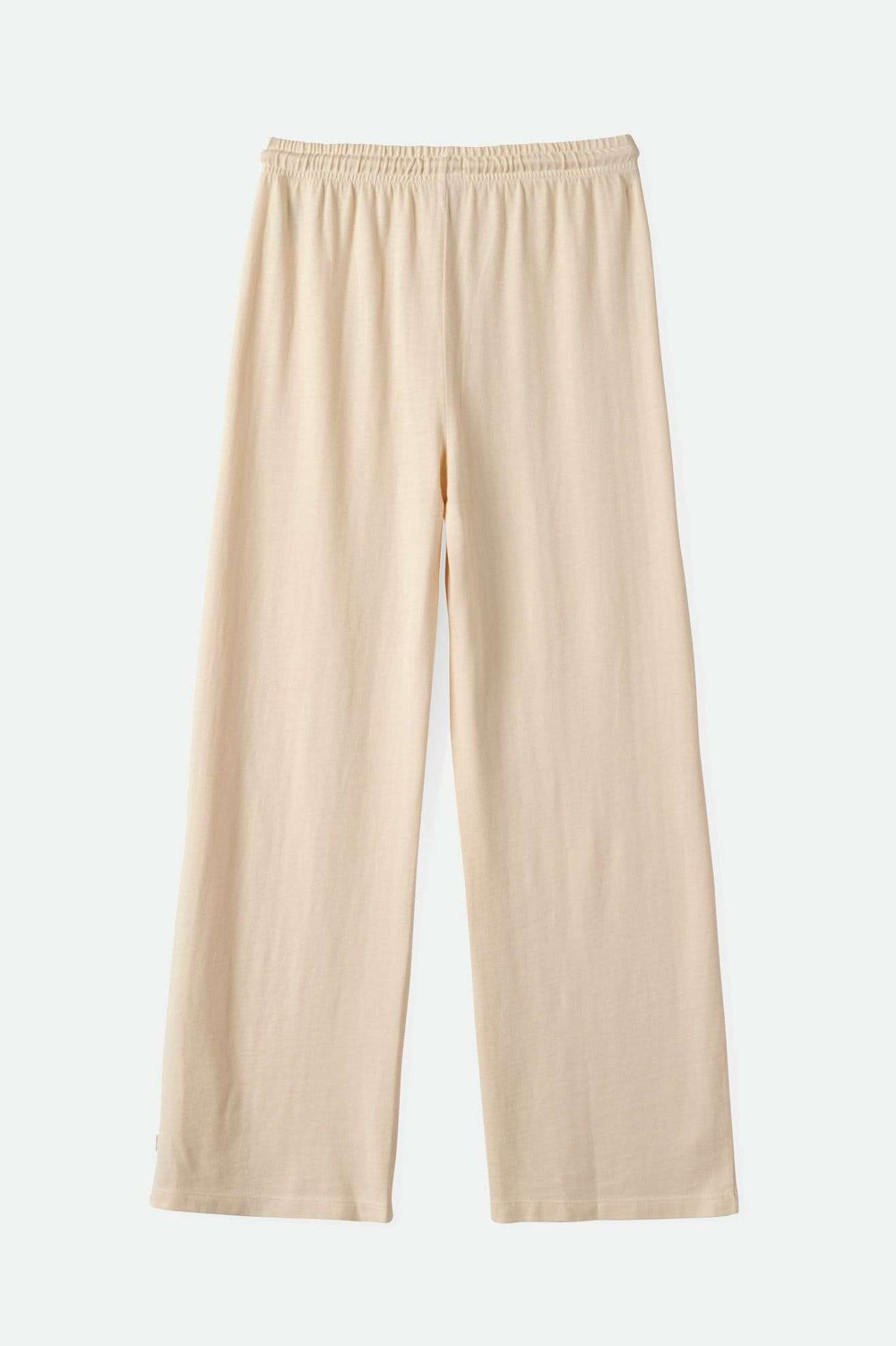 Brixton Women's Carefree Organic Garment Dye Lounge Pant in color White Smoke