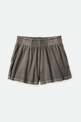 Women's Carefree Short In The Color Washed Black
