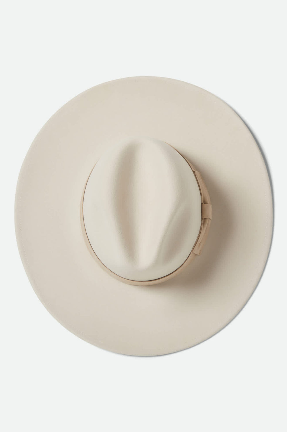 Unisex Layton Comfort Fedora in Dove/Sand